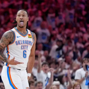 Oklahoma City Thunder ficaram a 8 pontos da glória