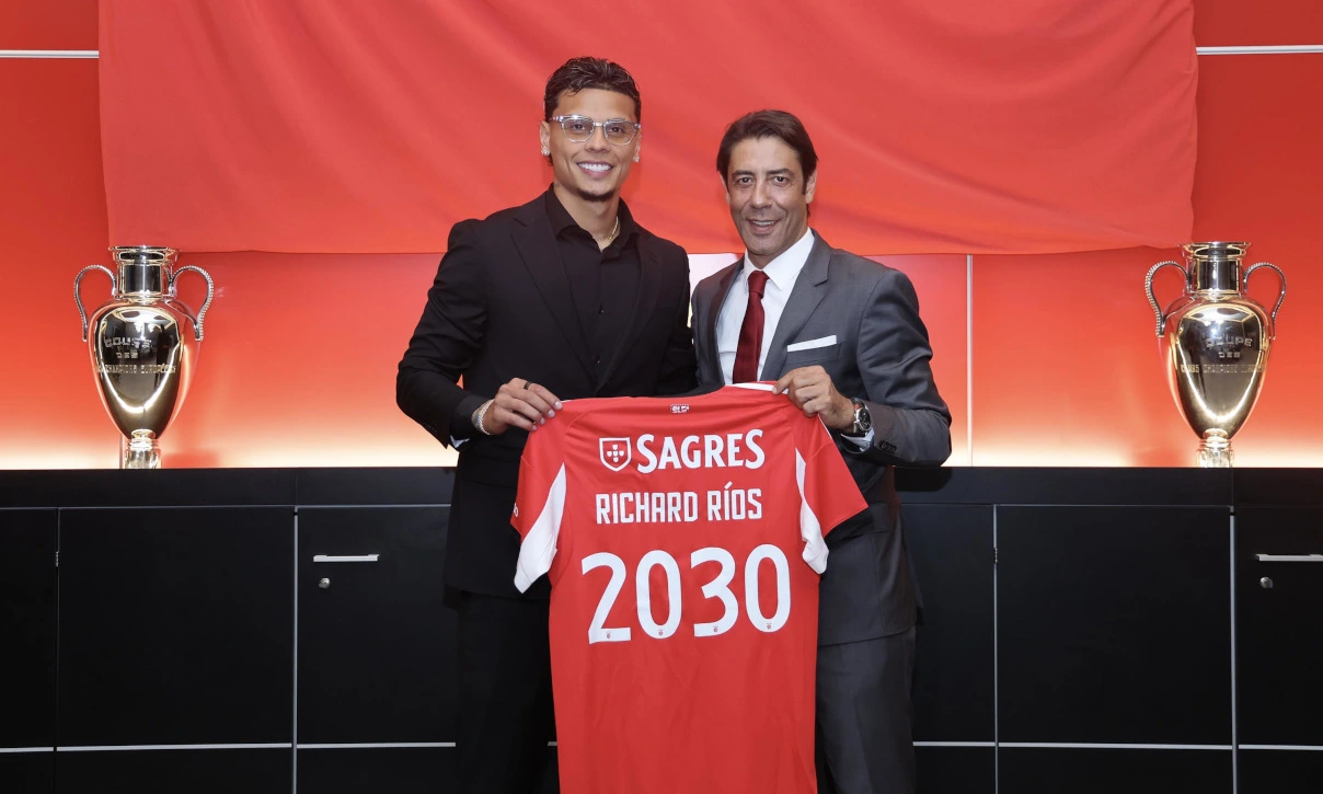 Richard Ríos – do futsal colombiano até ao Benfica com a bênção de Abel Ferreira