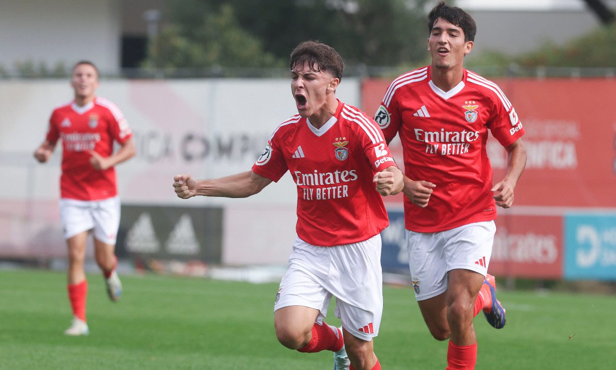 Gonçalo Moreira já brilha no Benfica B e na seleção