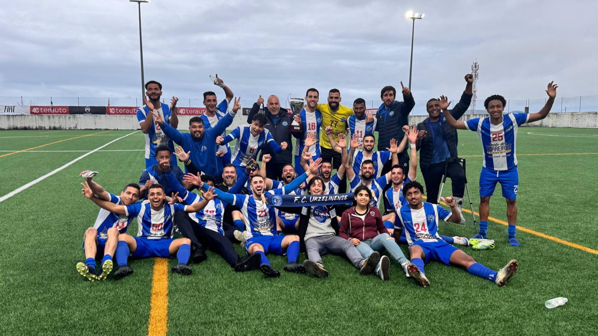 A primeira vez do Urzelinense na Taça de Portugal - "É histórico para a freguesia e para a ilha"