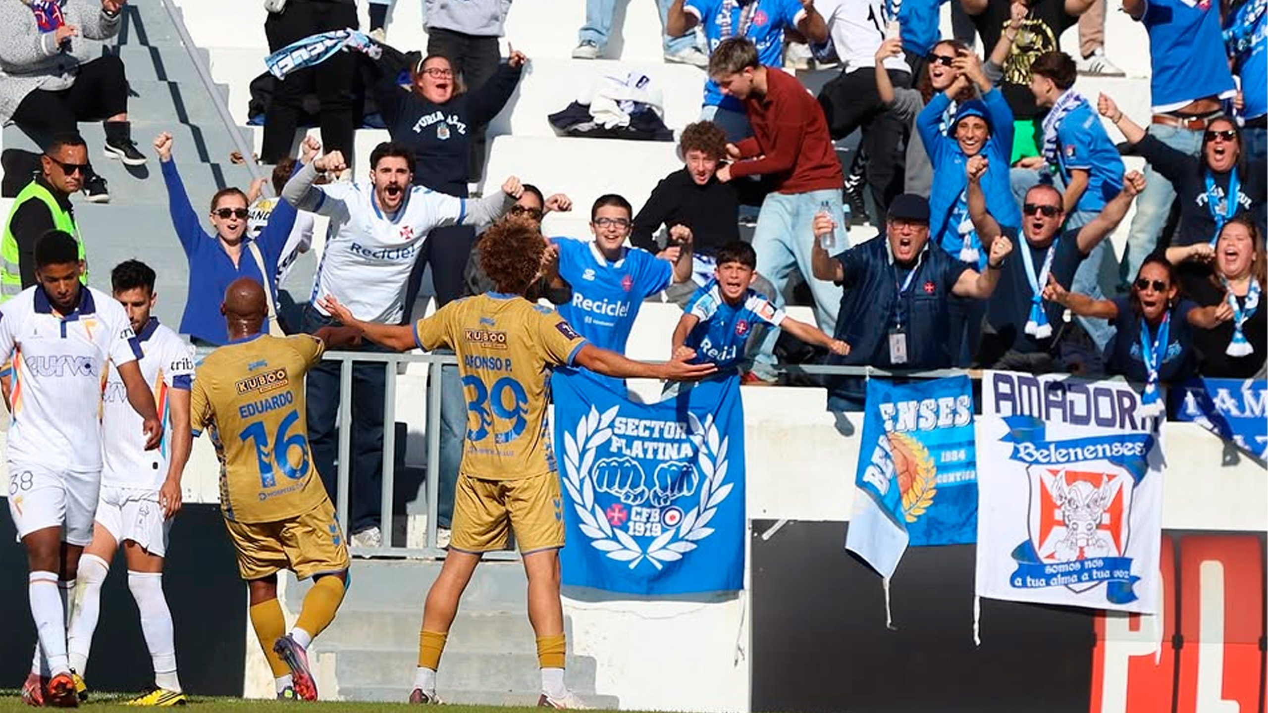 Golos para todos os gostos e cores na Liga 3 pela primeira vez na época