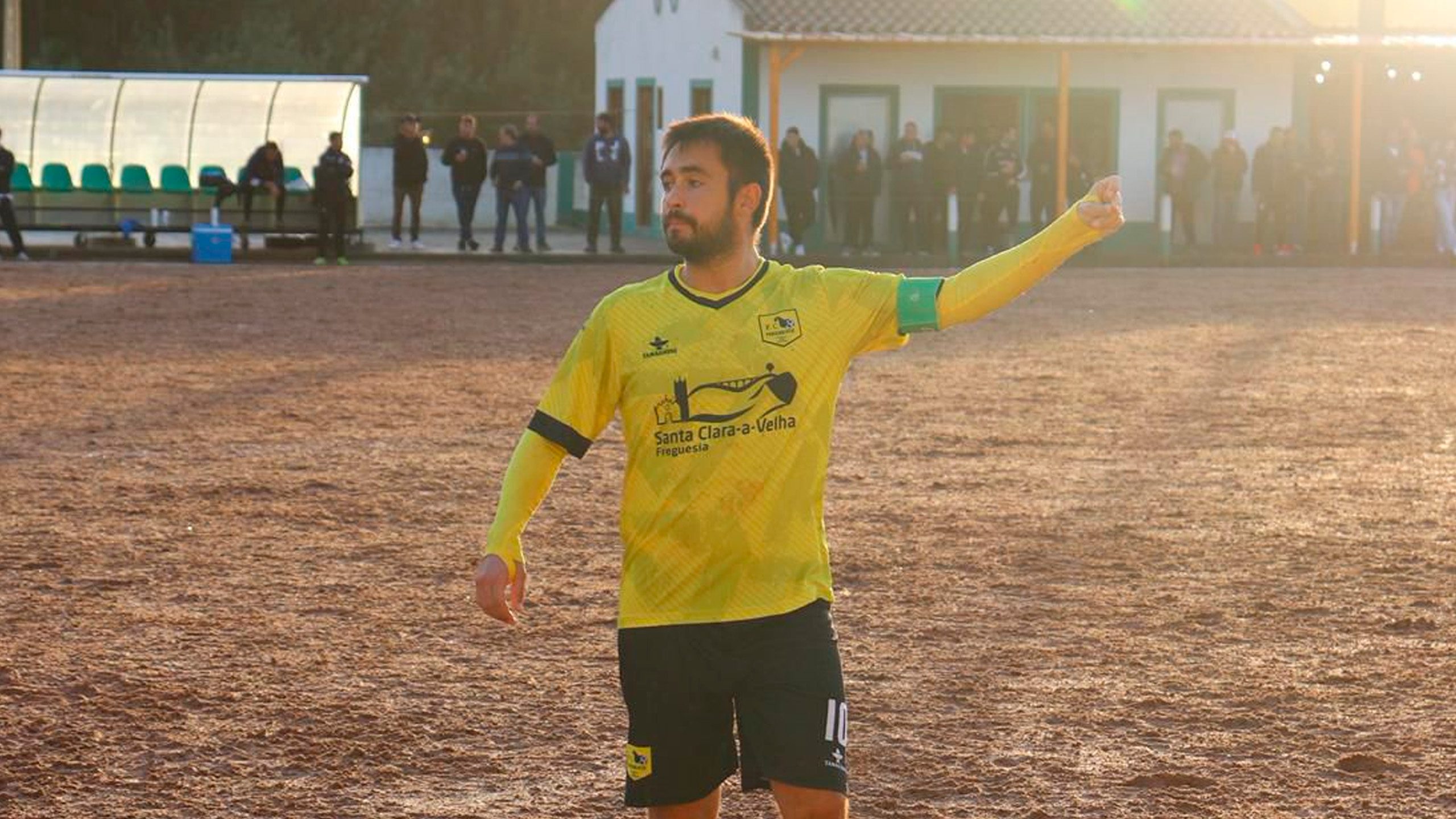 Rúben Martins, capitão do FC Pereirense: "Foi, sem dúvida, uma vitória merecida", após 31 jogos sem ganhar