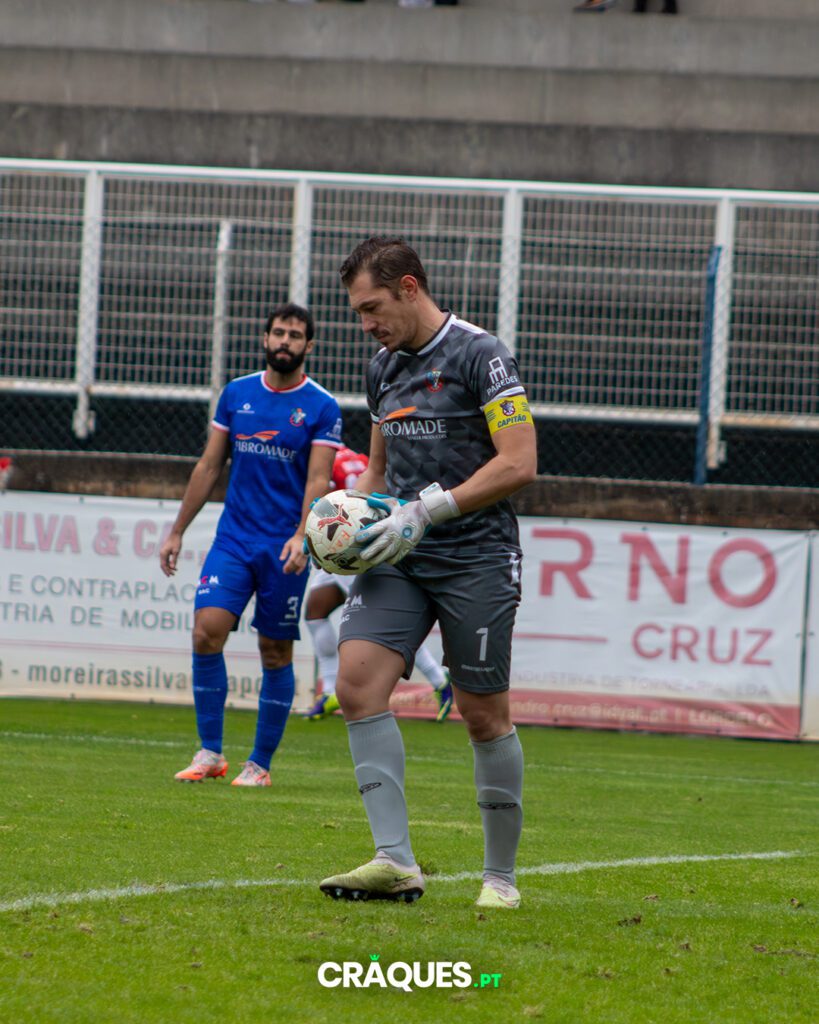 Pedro Soares ao serviço do Rebordosa  Foto: Rita Carvalho